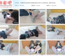 一颗露露子的超级痛苦纯折磨捆绑放置篇 高马尾JK灰丝折腿日式缚，蒙眼口球肛【1.82G】