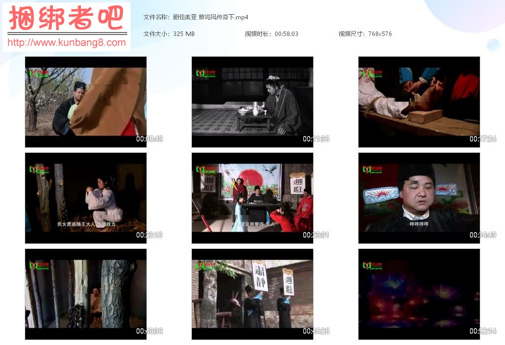 丽佳美亚 蔡鸣凤传奇下【323MB】